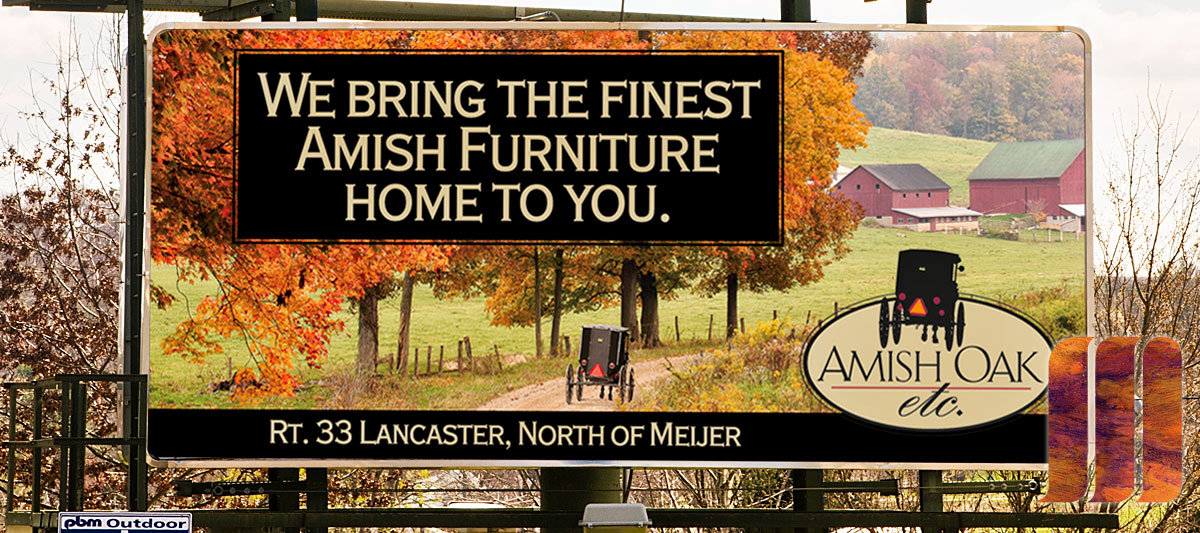 Amish Oak Billboard